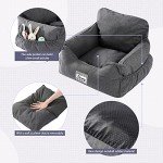 Petepela Waterproof Dog Booster Seat with Safety Belt