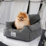 Petepela Waterproof Dog Booster Seat with Safety Belt