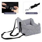 Petepela Waterproof Dog Booster Seat with Safety Belt