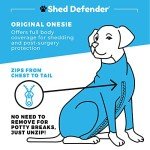 Shed Defender Dog Bodysuit - XL Anxiety Relief