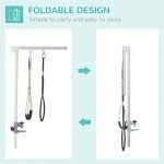 Adjustable Pet Grooming Arm with Clamp for Dogs