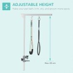 Adjustable Pet Grooming Arm with Clamp for Dogs