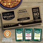 Winalot Meaty Chunks Wet Dog Food 80x100g