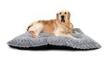 Ultra Soft Large Dog Bed - Light Grey