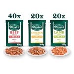 Winalot Meaty Chunks Wet Dog Food 80x100g