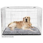 Ultra Soft Large Dog Bed - Light Grey