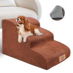 Masthome 3-Step Dog Stairs for Bed and Sofa