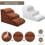 Masthome 3-Step Dog Stairs for Bed and Sofa