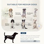 PawHut Stylish Dog Sofa Bed - Grey