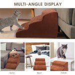 Masthome 3-Step Dog Stairs for Bed and Sofa