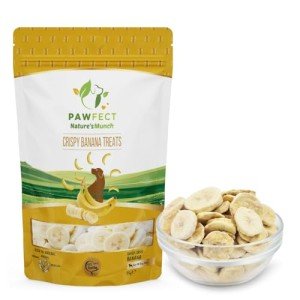 Pawfect Nature's Freeze-Dried Banana Dog Treats