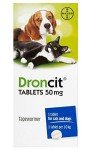 Bayer Droncit Tapeworm Tablets for Dogs & Cats