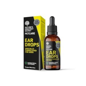 Antibacterial Ear Drops for Dogs with Colloidal Silver