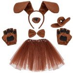 6-Piece Puppy Dog Costume Set for Kids