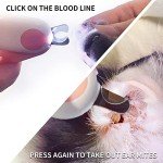 LED Dog Nail Clippers for Small Pets - Pink