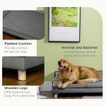 PawHut Water-Resistant Pet Sofa for Dogs
