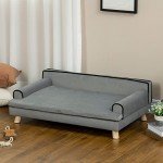 PawHut Water-Resistant Pet Sofa for Dogs