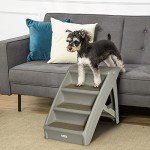 PawHut Foldable Dog Stairs with Non-Slip Mats