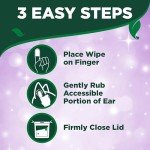 Vet's Best Ear Relief Wipes for Dogs - 50 Count