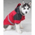 Red Waterproof Storm Jacket for X-Small Dogs