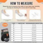 SlowTon Waterproof Dog Boots for Injured Paws