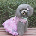 Luxury Pink Tutu Dress for Small Dogs