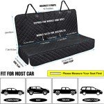Satisby Universal Dog Car Seat Cover with Accessories
