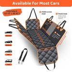 KYG Waterproof Dog Car Seat Cover Hammock