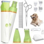 Quiet Cordless Dog Grooming Clipper Kit