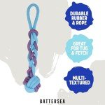 Rope and Rubber Tug Toy for Dogs - 38cm