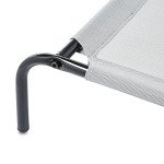 Amazon Basics Elevated Cooling Dog Bed - Grey