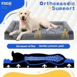 Comfortable Orthopedic Dog Bed with Washable Cover