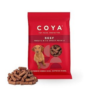 COYA Freeze-Dried Raw Dog Treats - Beef 12x40g
