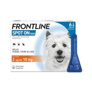 FRONTLINE Flea & Tick Treatment for Small Dogs