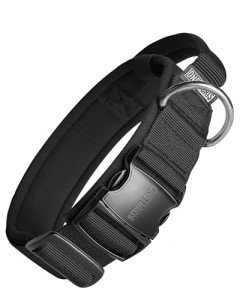 OneTigris Adjustable Tactical Dog Collar with Handle