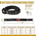 OneTigris Adjustable Tactical Dog Collar with Handle