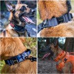 OneTigris Adjustable Tactical Dog Collar with Handle