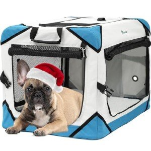 YITAHOME Foldable Soft Dog Crate for Travel