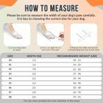 Waterproof Dog Boots with Adjustable Straps – 2pcs