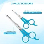 Boshel Dog Grooming Scissors Set - 2 Pieces