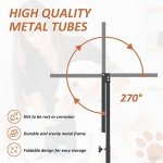 Adjustable Dog Grooming Arm with Clamp & Holders