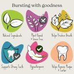 Natural Dog Dental Sticks - Plant-Based Chews