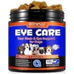 Natural Eye Care Soft Chews for Dogs, 150 pcs