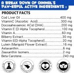 Natural Eye Care Soft Chews for Dogs, 150 pcs