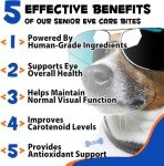 Natural Eye Care Soft Chews for Dogs, 150 pcs