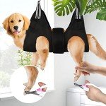 Adjustable Dog Hammock Grooming Set with Accessories