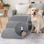 Three-Step Non-Slip Pet Stairs for Dogs and Cats