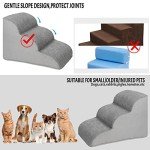 Three-Step Non-Slip Pet Stairs for Dogs and Cats
