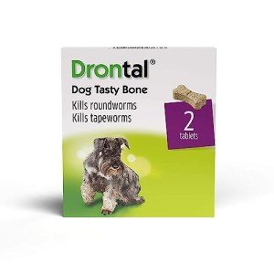 Drontal Tasty Wormer Tablets for Small Dogs