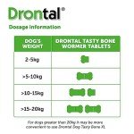 Drontal Tasty Wormer Tablets for Small Dogs
